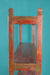 Vintage Red Baker Shelf