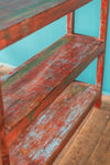 Vintage Red Baker Shelf