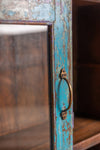 Vintage Blue Glazed Cabinet