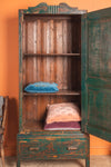 Teal Blue Vintage Almirah