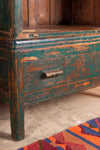 Teal Blue Vintage Almirah