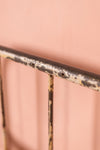 Vintage Cream Metal Bed
