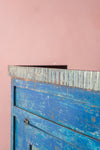 Blue Vintage Cupboard