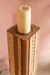 Vintage Cream Candle Stand