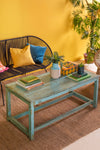 Pale Blue Vintage Coffee Table