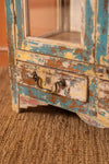 Ornate Vintage Glazed Cabinet