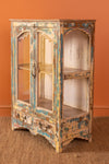 Ornate Vintage Glazed Cabinet
