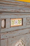 Grey Wooden Vintage Almirah