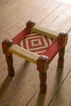 Vintage Woven Stool