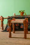 Vintage Woven Stool
