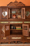 Vintage Dresser Unit with Mirrors & Tiles <p>W:170cm D:53cm H:206cm </p>