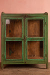 Green Vintage Glazed Cabinet