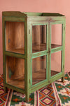 Green Vintage Glazed Cabinet