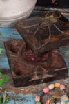 Vintage Wooden Tika Box - 03