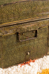 Vintage Green Iron Trunk