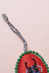 Embroidered Bug Hanging Ornament