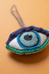 Embroidered Eye Hanging Ornament
