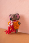 Felt Mouse in a Jumper Decoration