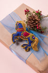 Blue Horse Decoration (Virgin Plastic Free)