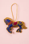 Blue Horse Decoration (Virgin Plastic Free)