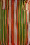Green & Orange Striped Recycled Tote Bag