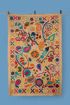 Suzani Embroidered Cotton Bedcover - 02