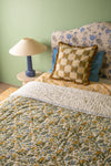 Lillian Hand Block Print Cotton Quilt