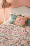 Amelia Hand Block Print Cotton Quilt