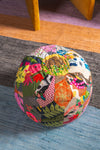 Patchwork Embroidery Pouffe
