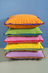 Sage Block Colour Cotton Cushion Cover