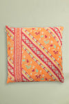 vintage kantha cushion