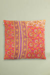 vintage kantha cushion
