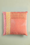 vintage kantha cushion
