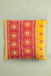 vintage kantha cushion