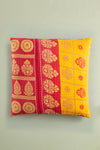 vintage kantha cushion