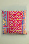 vintage kantha cushion