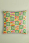 vintage kantha cushion