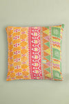 vintage kantha cushion