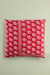 vintage kantha cushion