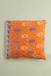 vintage kantha cushion