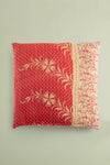 vintage kantha cushion