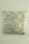 vintage kantha cushion
