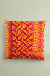 vintage kantha cushion