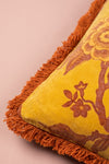 Sylvan Floral Velvet Cushion Cover