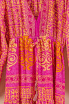Recycled Silk Long Dress - Large - 05