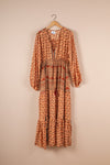Recycled Silk Long Dress - Large - 08