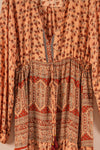 Recycled Silk Long Dress - Large - 08