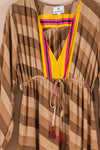 Recycled Silk Long Dress - Large - 10