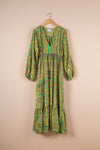Recycled Silk Long Dress - Large - 13