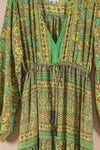 Recycled Silk Long Dress - Large - 13